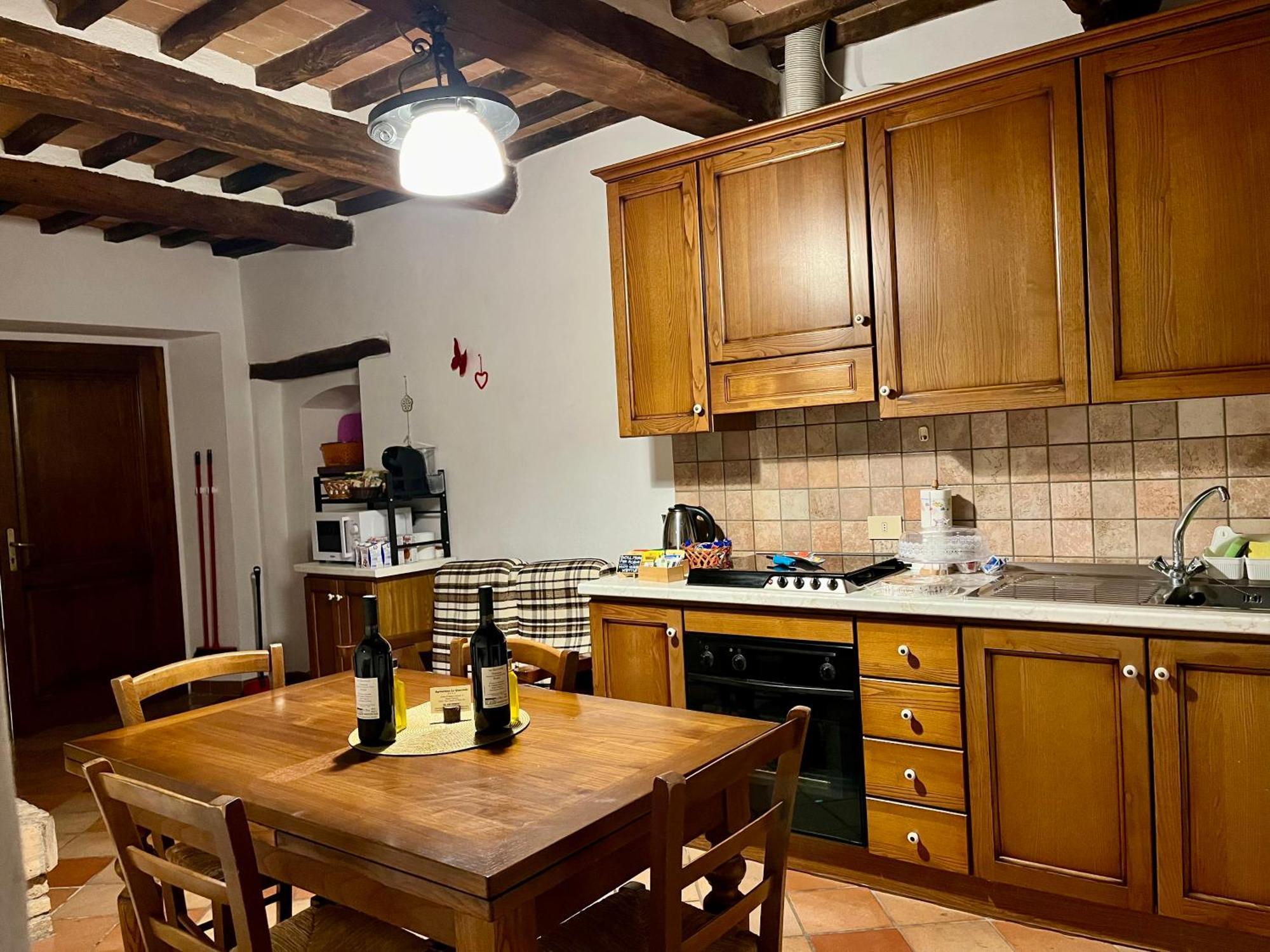 Agriturismo Le Querciole In Val D'Orcia Bagno Vignoni Værelse billede