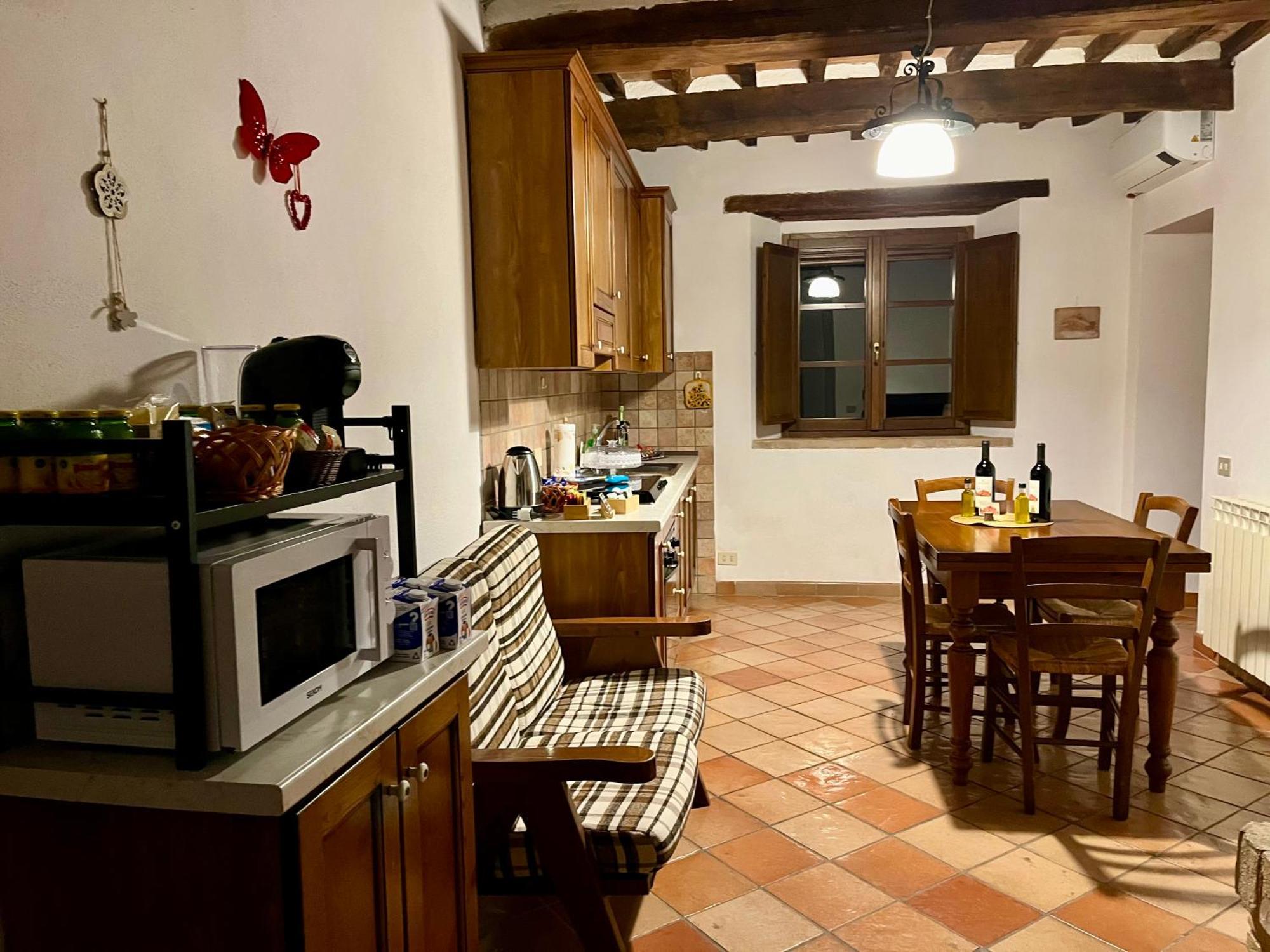 Agriturismo Le Querciole In Val D'Orcia Bagno Vignoni Værelse billede