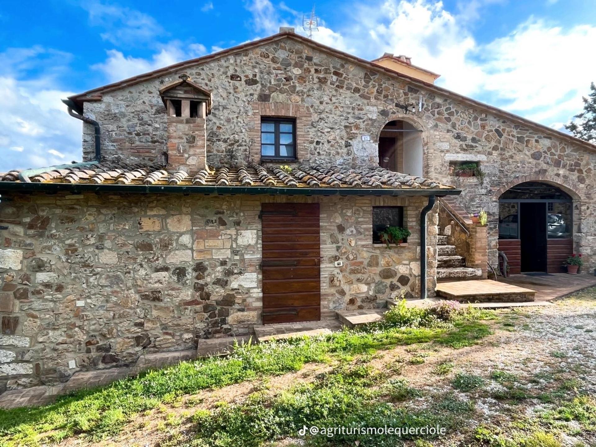 Agriturismo Le Querciole In Val D'Orcia Bagno Vignoni Eksteriør billede