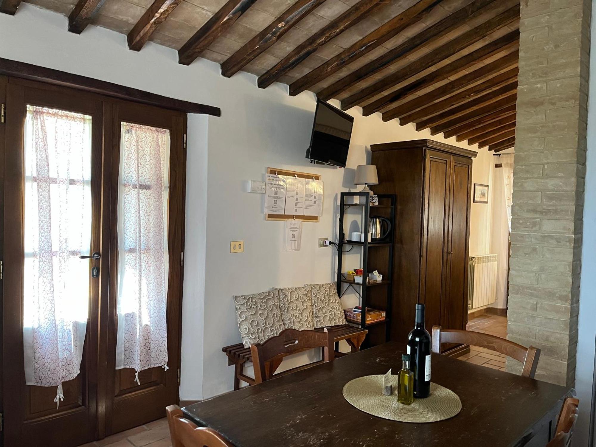 Agriturismo Le Querciole In Val D'Orcia Bagno Vignoni Værelse billede