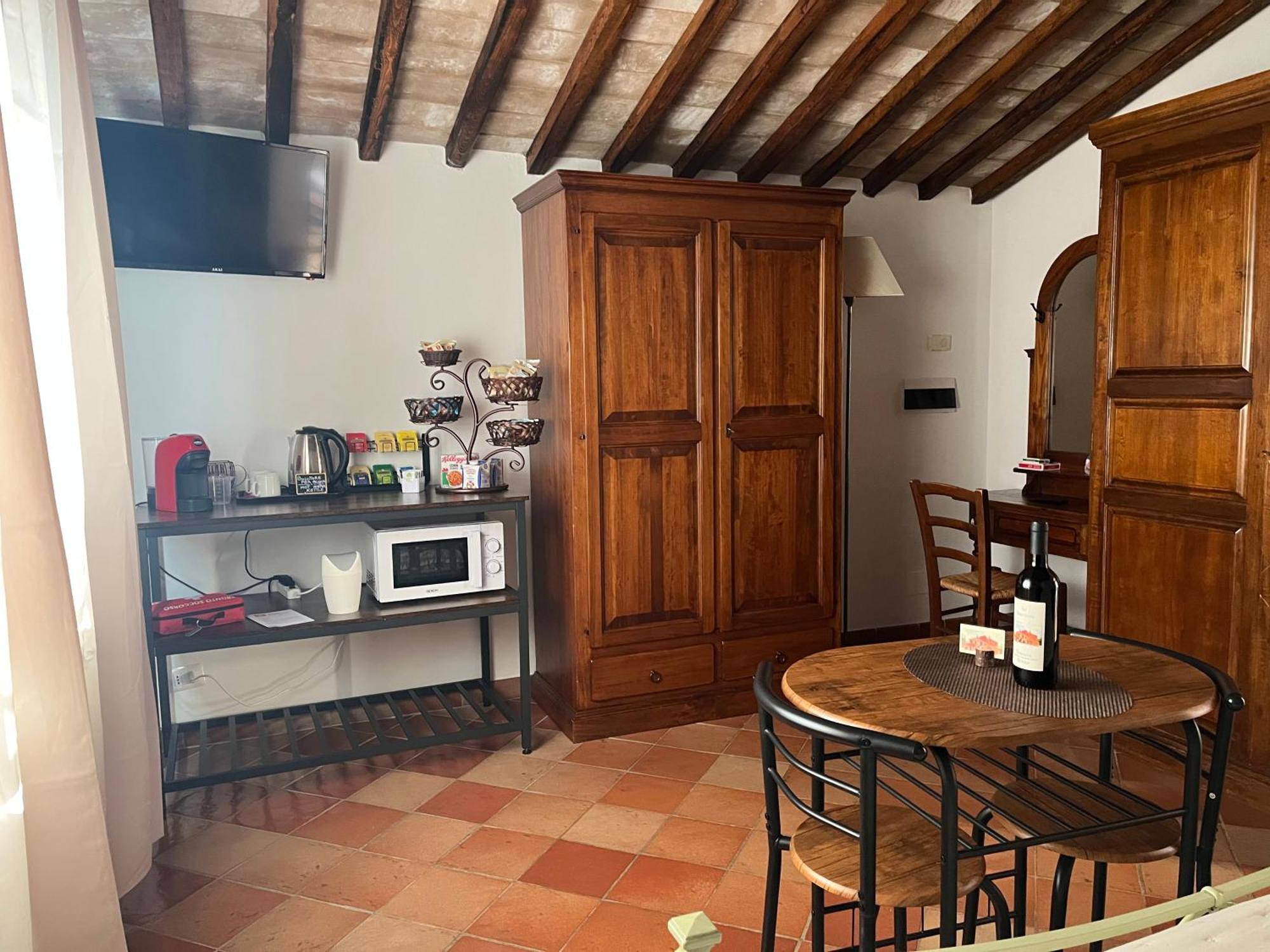 Agriturismo Le Querciole In Val D'Orcia Bagno Vignoni Værelse billede